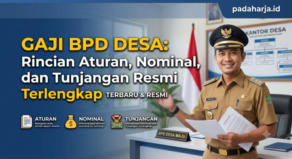 Gaji BPD Desa: Rincian Aturan, Nominal, dan Tunjangan Resmi Terlengkap